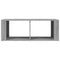 vidaXL Coffee Table Grey Sonoma 100x50x36 cm Engineered Wood