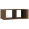 vidaXL Coffee Table Brown Oak 100x50x36 cm Engineered Wood