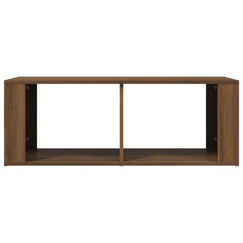 vidaXL Coffee Table Brown Oak 100x50x36 cm Engineered Wood