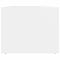 vidaXL Coffee Table White 80x50x40 cm Engineered Wood