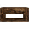 vidaXL Coffee Table Smoked Oak 80x50x40 cm Engineered Wood