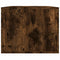 vidaXL Coffee Table Smoked Oak 80x50x40 cm Engineered Wood