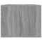 vidaXL Coffee Table Grey Sonoma 80x50x40 cm Engineered Wood