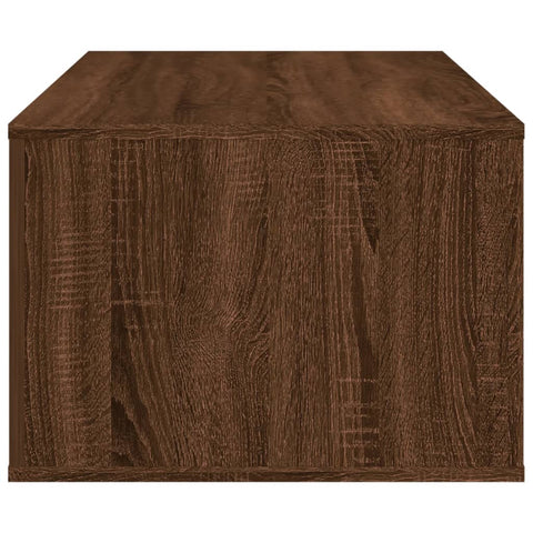 vidaXL Coffee Table Brown Oak 100x50.5x35 cm Engineered Wood