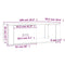 vidaXL Coffee Table Brown Oak 100x50.5x35 cm Engineered Wood