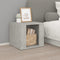 vidaXL Bedside Table Concrete Grey 41x40x36 cm Engineered Wood