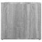vidaXL Bedside Table Grey Sonoma 41x40x36 cm Engineered Wood