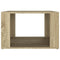 vidaXL Bedside Table Sonoma Oak 57x55x36 cm Engineered Wood