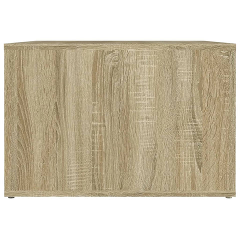 vidaXL Bedside Table Sonoma Oak 57x55x36 cm Engineered Wood