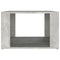 vidaXL Bedside Table Concrete Grey 57x55x36 cm Engineered Wood
