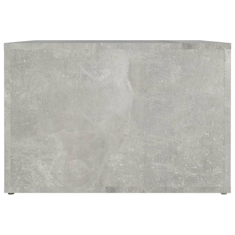 vidaXL Bedside Table Concrete Grey 57x55x36 cm Engineered Wood
