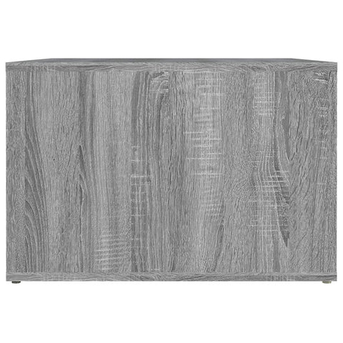 vidaXL Bedside Table Grey Sonoma 57x55x36 cm Engineered Wood