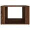 vidaXL Bedside Table Brown Oak 57x55x36 cm Engineered Wood