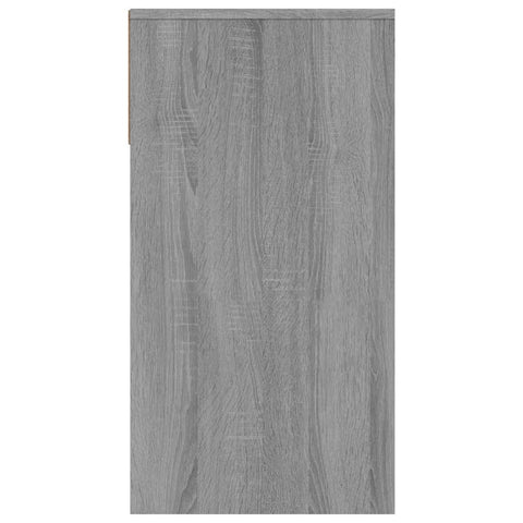 vidaXL Console Table Grey Sonoma 100x39x75 cm Engineered Wood