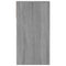 vidaXL Console Table Grey Sonoma 100x39x75 cm Engineered Wood