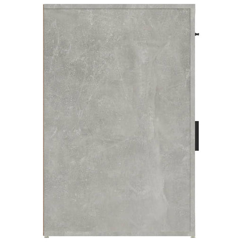 vidaXL Desk Cabinet Concrete Grey 40x49x75 cm Engineered Wood