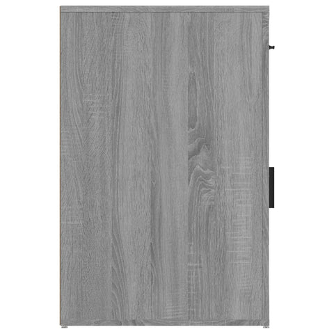 vidaXL Desk Cabinet Grey Sonoma 40x49x75 cm Engineered Wood