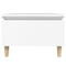 vidaXL Side Tables 2 pcs White 50x46x35 cm Engineered Wood