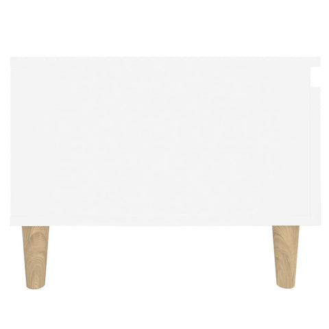 vidaXL Side Tables 2 pcs White 50x46x35 cm Engineered Wood