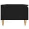 vidaXL Side Tables 2 pcs Black 50x46x35 cm Engineered Wood