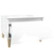 vidaXL Side Tables 2 pcs High Gloss White 50x46x35 cm Engineered Wood