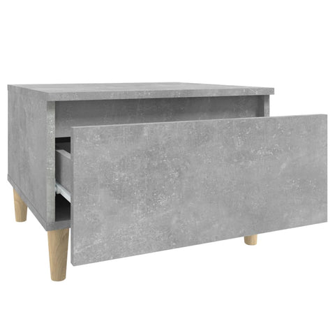 vidaXL Side Table Concrete Grey 50x46x35 cm Engineered Wood