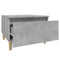 vidaXL Side Table Concrete Grey 50x46x35 cm Engineered Wood