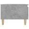vidaXL Side Table Concrete Grey 50x46x35 cm Engineered Wood