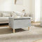 vidaXL Side Table Concrete Grey 50x46x35 cm Engineered Wood
