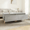 vidaXL Side Tables 2 pcs Concrete Grey 50x46x35 cm Engineered Wood
