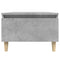 vidaXL Side Tables 2 pcs Concrete Grey 50x46x35 cm Engineered Wood