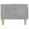vidaXL Side Tables 2 pcs Concrete Grey 50x46x35 cm Engineered Wood