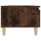 vidaXL Side Table Smoked Oak 50x46x35 cm Engineered Wood
