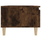 vidaXL Side Tables 2 pcs Smoked Oak 50x46x35 cm Engineered Wood