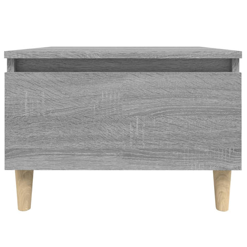 vidaXL Side Table Grey Sonoma 50x46x35 cm Engineered Wood