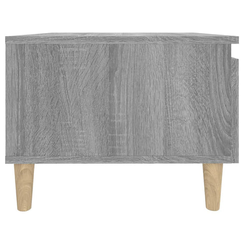 vidaXL Side Table Grey Sonoma 50x46x35 cm Engineered Wood