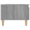 vidaXL Side Table Grey Sonoma 50x46x35 cm Engineered Wood