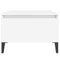 vidaXL Side Tables 2 pcs White 50x46x35 cm Engineered Wood