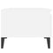 vidaXL Side Tables 2 pcs White 50x46x35 cm Engineered Wood