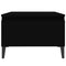 vidaXL Side Tables 2 pcs Black 50x46x35 cm Engineered Wood