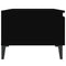 vidaXL Side Tables 2 pcs Black 50x46x35 cm Engineered Wood