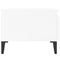 vidaXL Side Tables 2 pcs High Gloss White 50x46x35 cm Engineered Wood