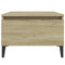 vidaXL Side Table Sonoma Oak 50x46x35 cm Engineered Wood