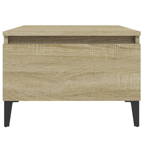 vidaXL Side Tables 2 pcs Sonoma Oak 50x46x35 cm Engineered Wood