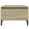 vidaXL Side Tables 2 pcs Sonoma Oak 50x46x35 cm Engineered Wood