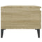 vidaXL Side Tables 2 pcs Sonoma Oak 50x46x35 cm Engineered Wood