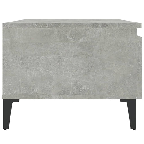 vidaXL Side Tables 2 pcs Concrete Grey 50x46x35 cm Engineered Wood