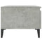 vidaXL Side Tables 2 pcs Concrete Grey 50x46x35 cm Engineered Wood