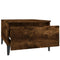 vidaXL Side Table Smoked Oak 50x46x35 cm Engineered Wood