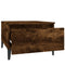 vidaXL Side Tables 2 pcs Smoked Oak 50x46x35 cm Engineered Wood